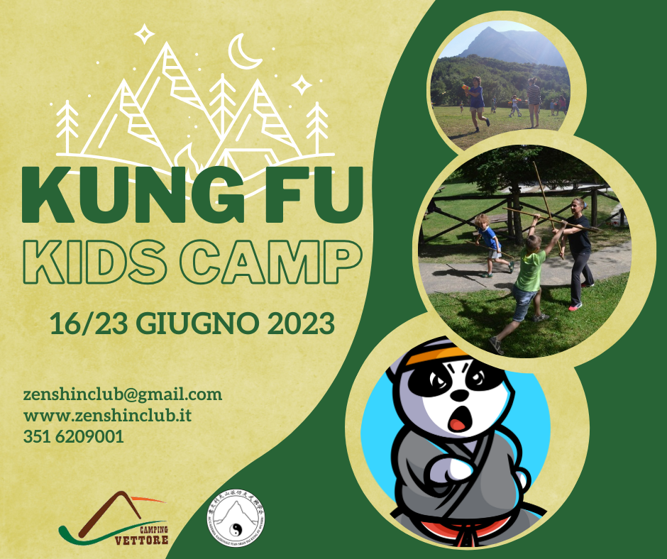 KUNG FU KIDS CAMP 2024